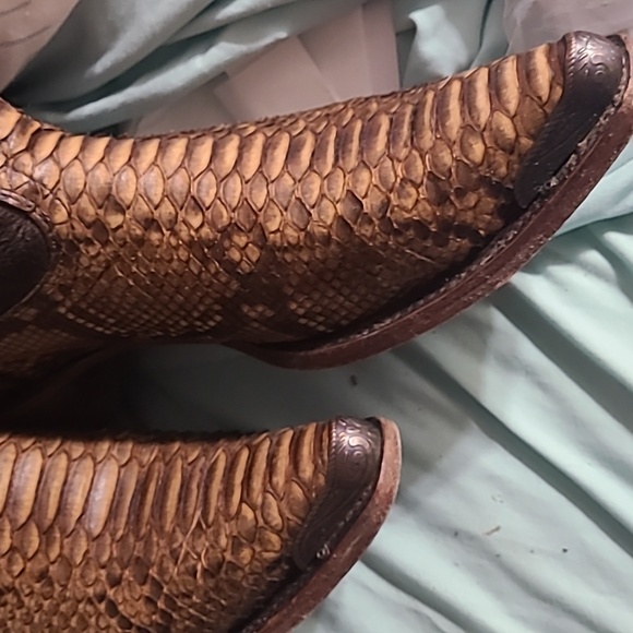 Corral Python Snake Skin Boots - Picture 2 of 5